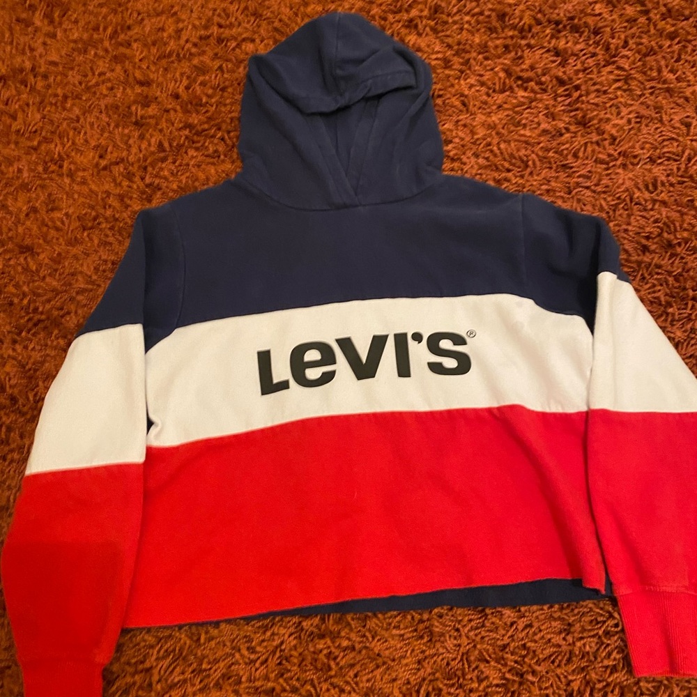 Levi’s cropped hoodie
